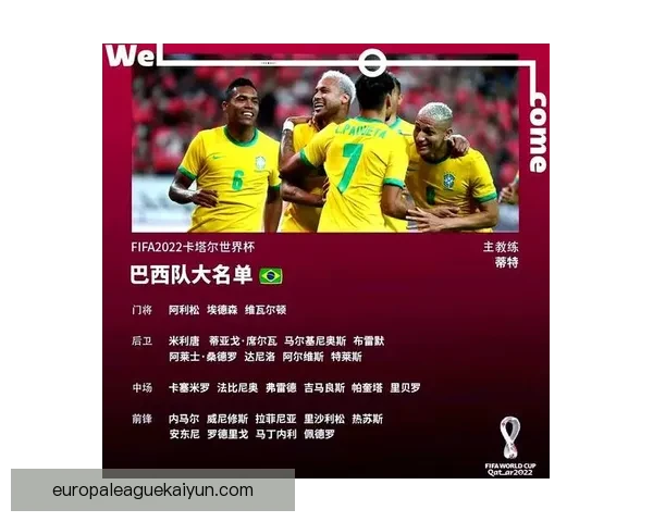 巴西队持续提升战术亮点，展现出强大的比赛竞争力与灵活性